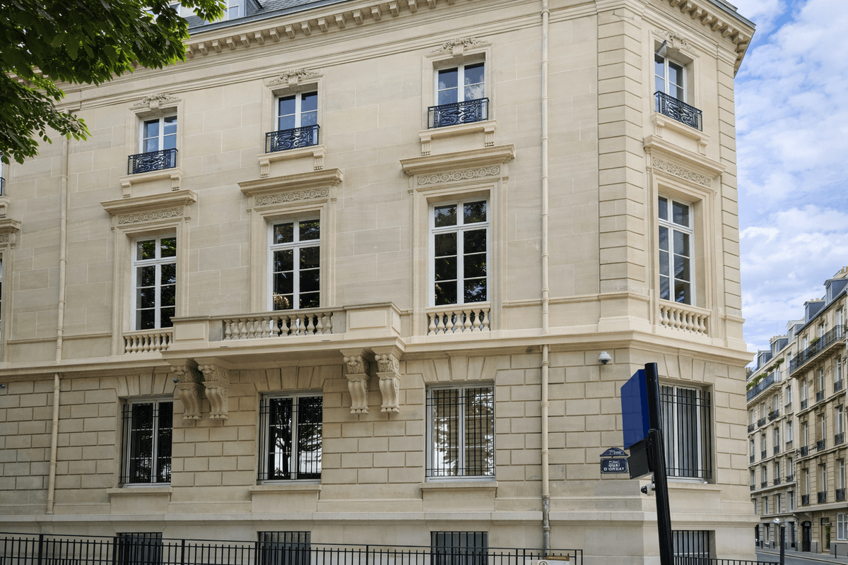 Façade Quai d'Orsay - Paris 7  