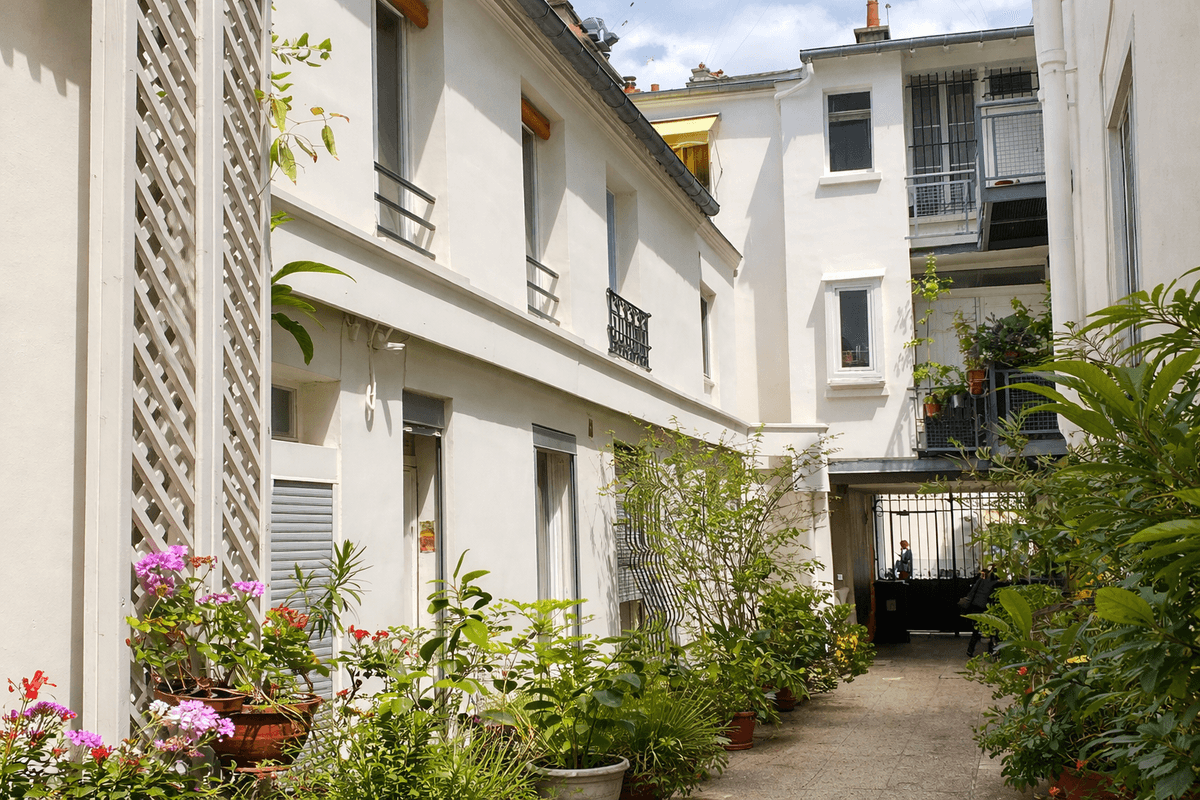 Ravalement façade platre - Paris 14